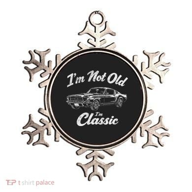 Funny Classic Car Guy Humor Saying For Old Man Enthusiasts Ornament