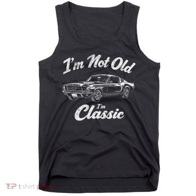 Funny Classic Car Guy Humor Saying For Old Man Enthusiasts Tank Top