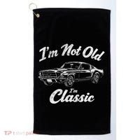 Funny Classic Car Guy Humor Saying For Old Man Enthusiasts Golf Towel thumb 0