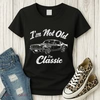 Funny Classic Car Guy Humor Saying For Old Man Enthusiasts Women's T-Shirt thumb 3