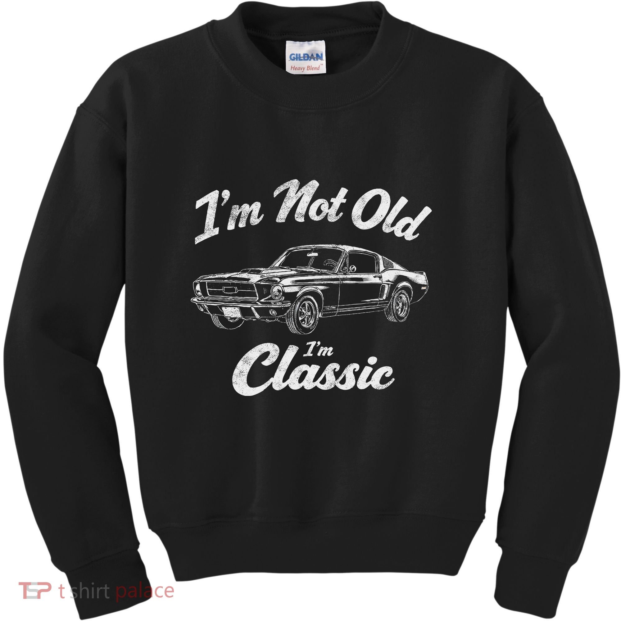 Funny Classic Car Guy Humor Saying For Old Man Enthusiasts Kids Sweatshirt