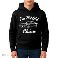 Funny Classic Car Guy Humor Saying For Old Man Enthusiasts Kids Hoodie thumb 4