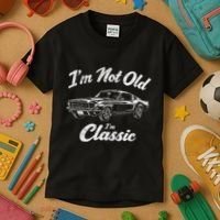 Funny Classic Car Guy Humor Saying For Old Man Enthusiasts Kids T-Shirt thumb 3