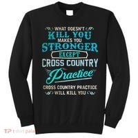 Funny Cross Country Runner Gift For Running Coach Sweatshirt thumb 0