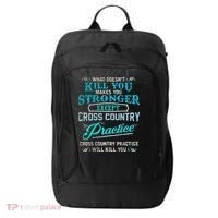 Funny Cross Country Runner Gift For Running Coach City Backpack thumb 0