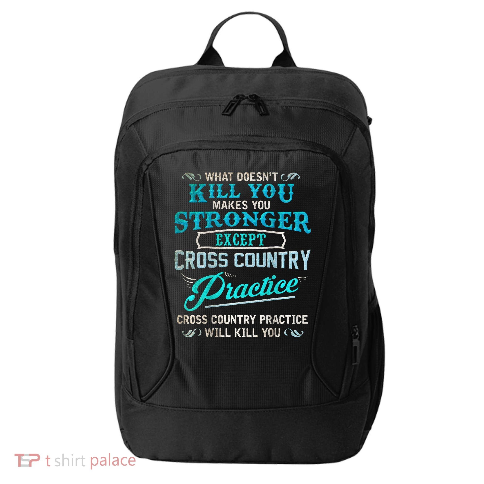 Funny Cross Country Runner Gift For Running Coach City Backpack