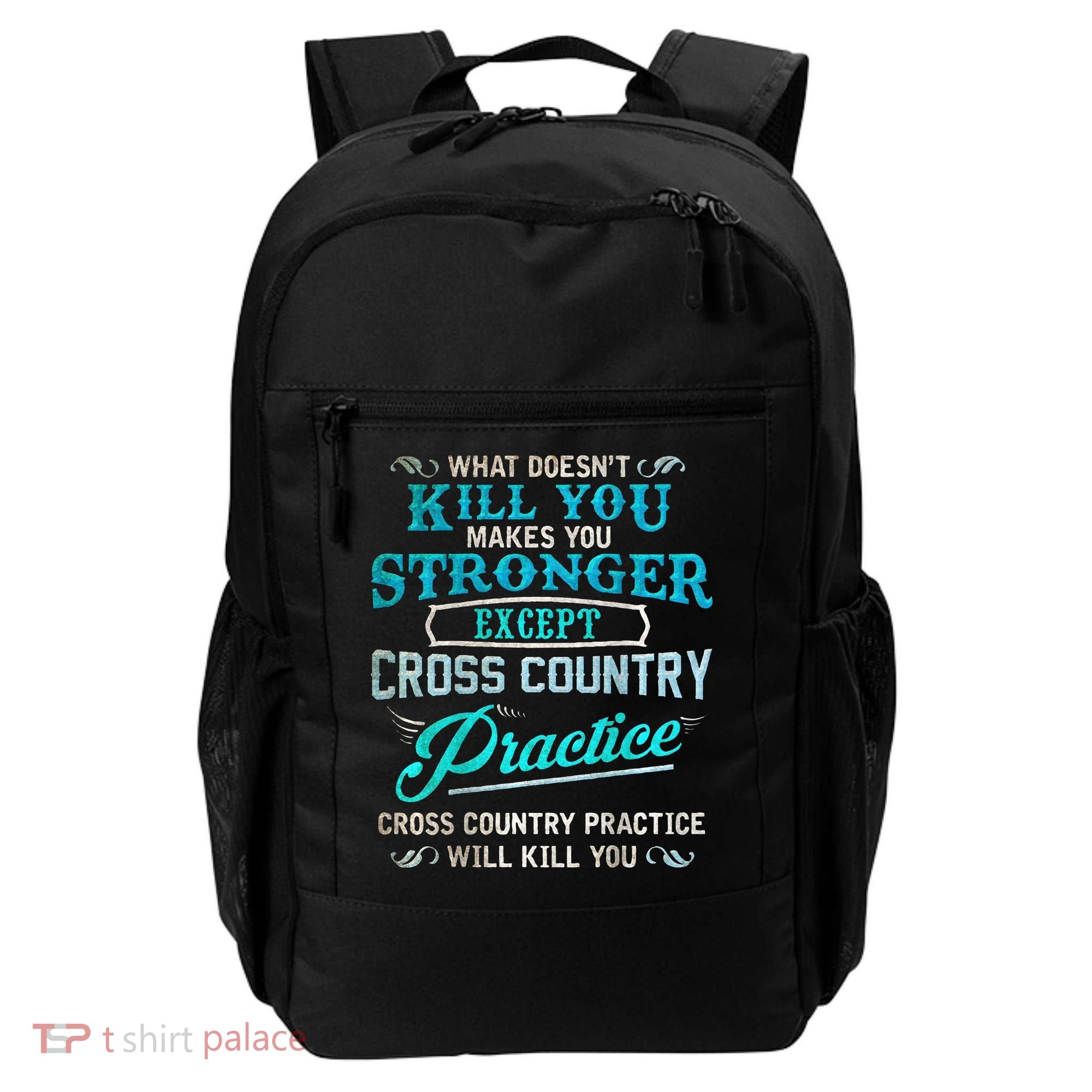 Funny Cross Country Runner Gift For Running Coach Backpack