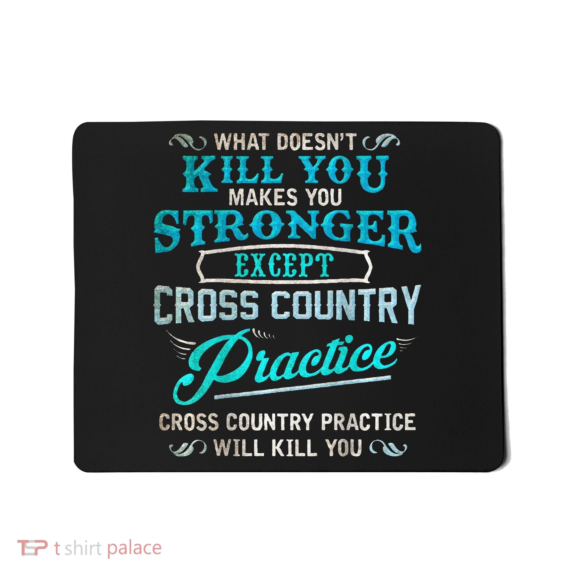 Funny Cross Country Runner Gift For Running Coach Mousepad