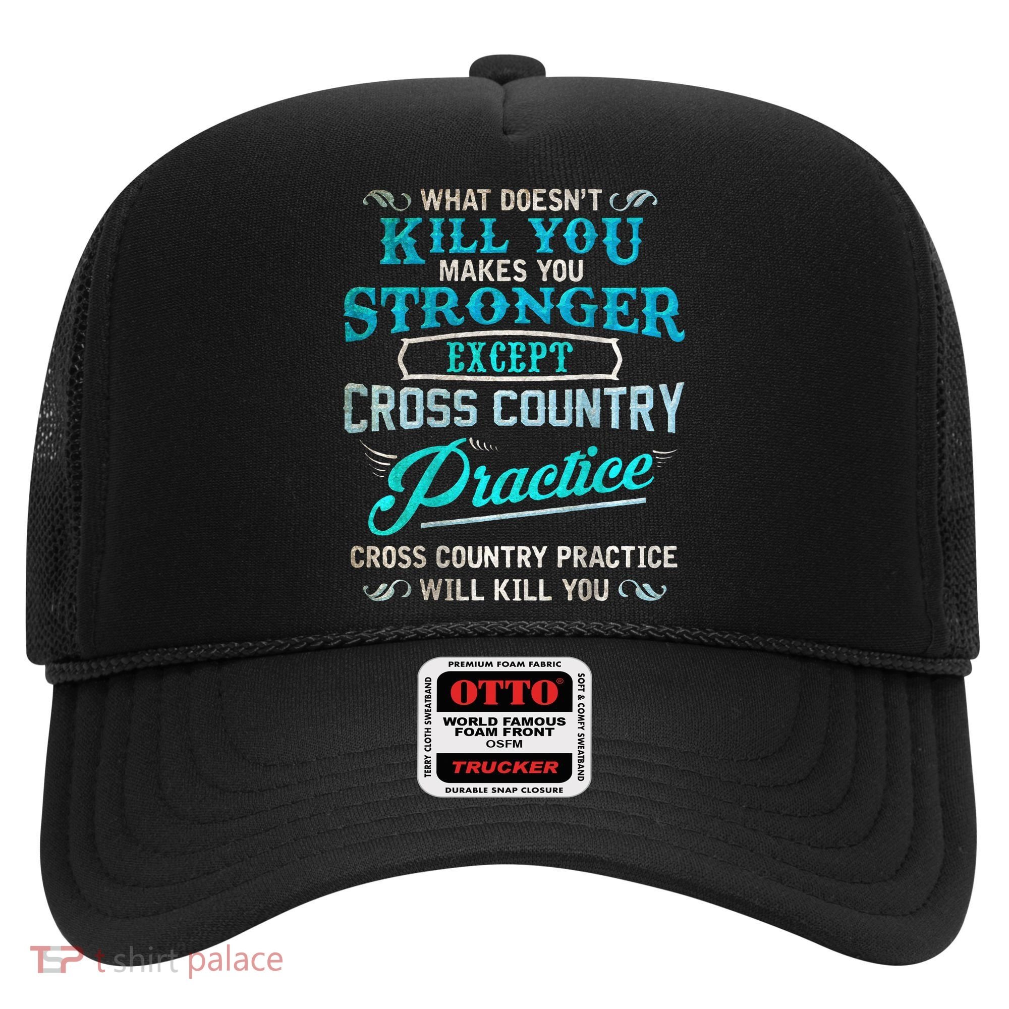 Funny Cross Country Runner Gift For Running Coach Hat