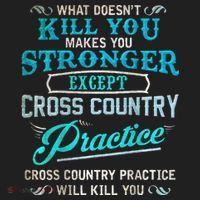 Funny Cross Country Runner Gift For Running Coach Hat thumb 2