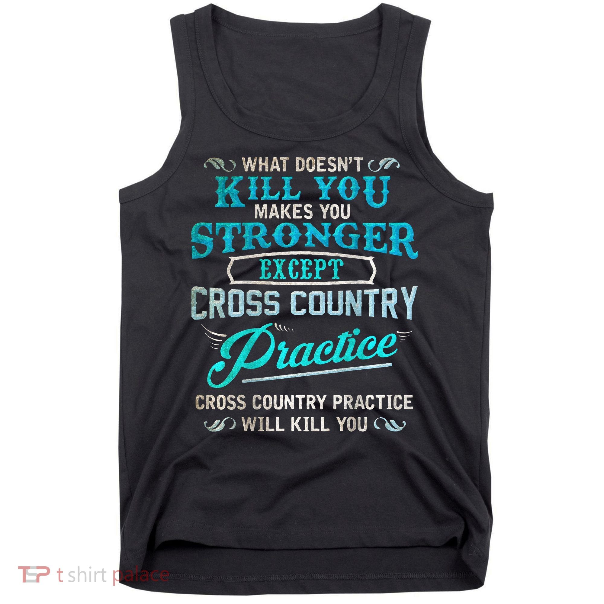 Funny Cross Country Runner Gift For Running Coach Tank Top