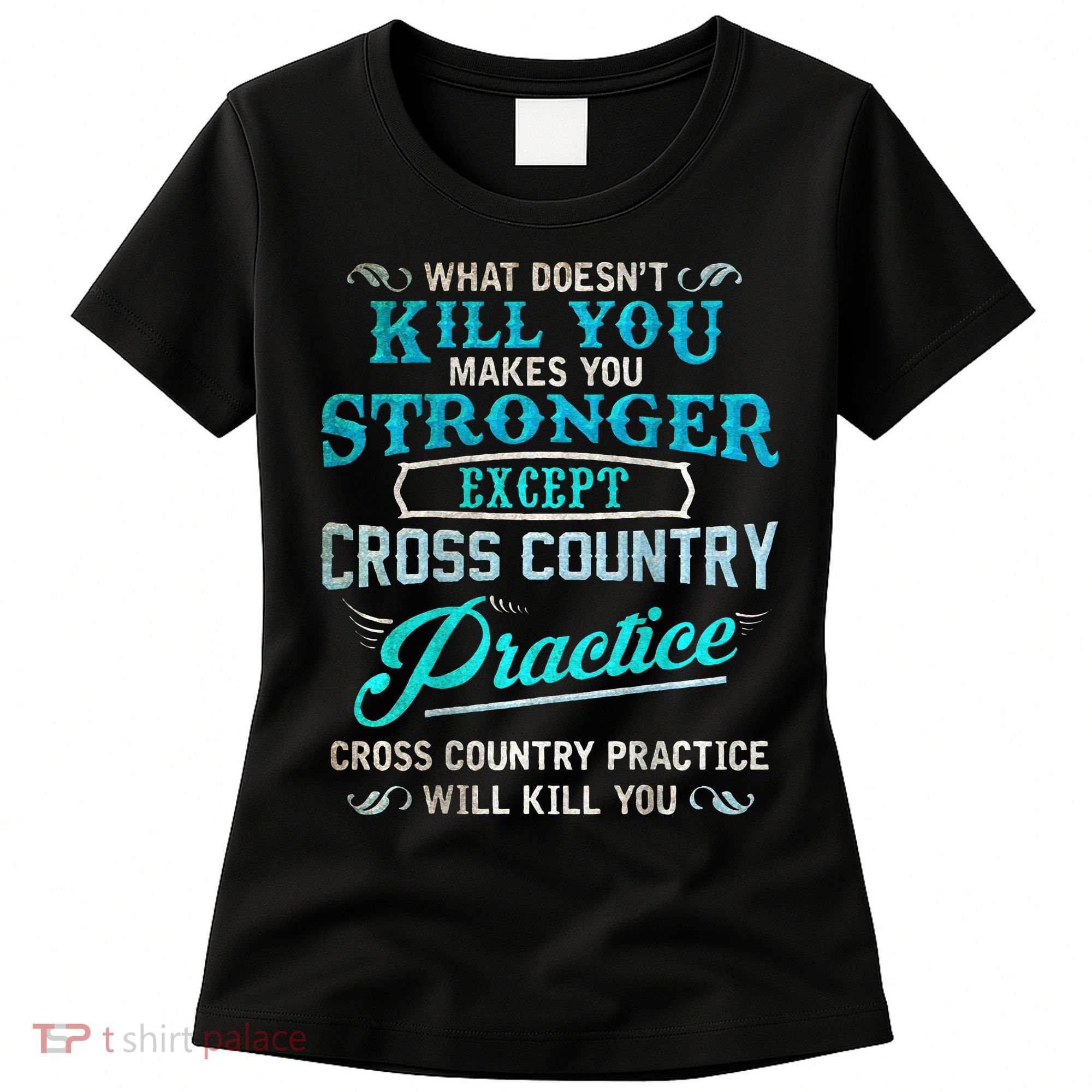 Funny Cross Country Runner Gift For Running Coach Women's T-Shirt