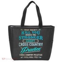 Funny Cross Country Runner Gift For Running Coach Tote Bag thumb 0