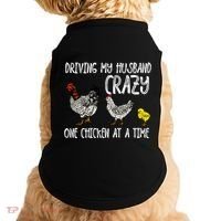 Funny Crazy Chicken Lady Gift For Fowl Animal Lover Gift Doggie Tank thumb 0