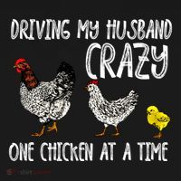 Funny Crazy Chicken Lady Gift For Fowl Animal Lover Gift USA-Made Doggie Bandana thumb 2
