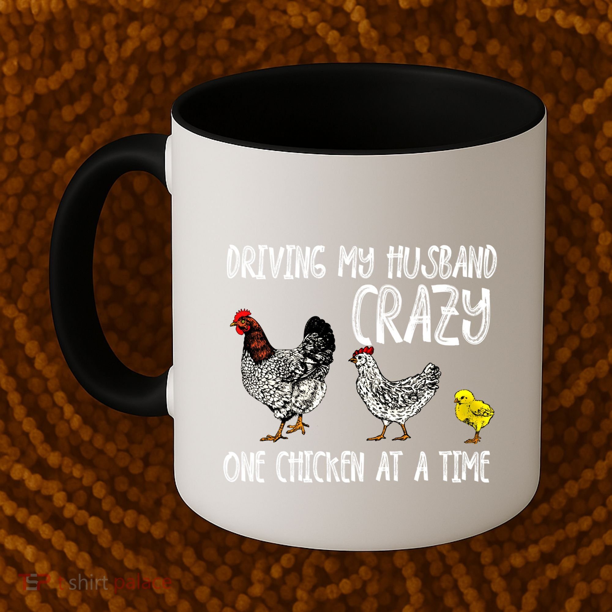 Funny Crazy Chicken Lady Gift For Fowl Animal Lover Gift Coffee Mug