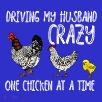 Funny Crazy Chicken Lady Gift For Fowl Animal Lover Gift Mousepad thumb 1