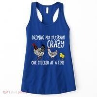 Funny Crazy Chicken Lady Gift For Fowl Animal Lover Gift Women's Tank Top thumb 0