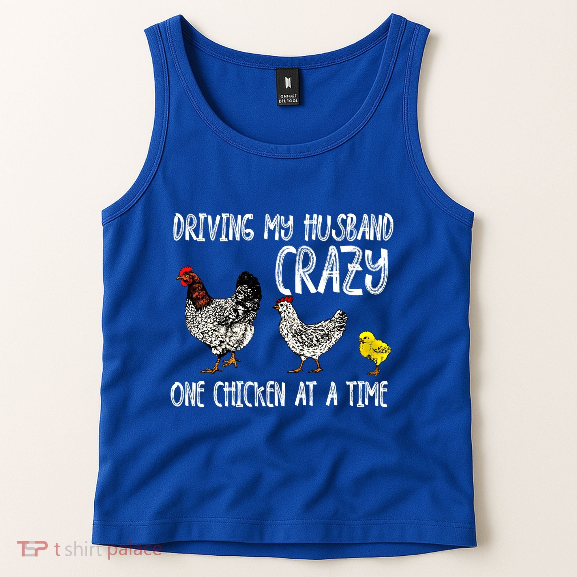 Funny Crazy Chicken Lady Gift For Fowl Animal Lover Gift Tank Top
