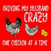 Funny Crazy Chicken Lady Gift For Fowl Animal Lover Gift Santa Hat thumb 1