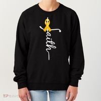 Fath Childhood Cancer Awareness Women's Sweatshirt thumb 0