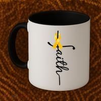 Fath Childhood Cancer Awareness Coffee Mug thumb 2