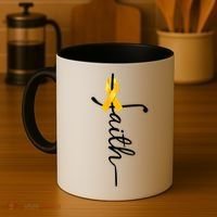 Fath Childhood Cancer Awareness Coffee Mug thumb 4