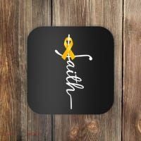 Fath Childhood Cancer Awareness Coaster thumb 0