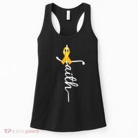 Fath Childhood Cancer Awareness Women's Tank Top thumb 0