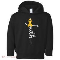 Fath Childhood Cancer Awareness Toddler Hoodie thumb 0