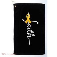 Fath Childhood Cancer Awareness Golf Towel thumb 0