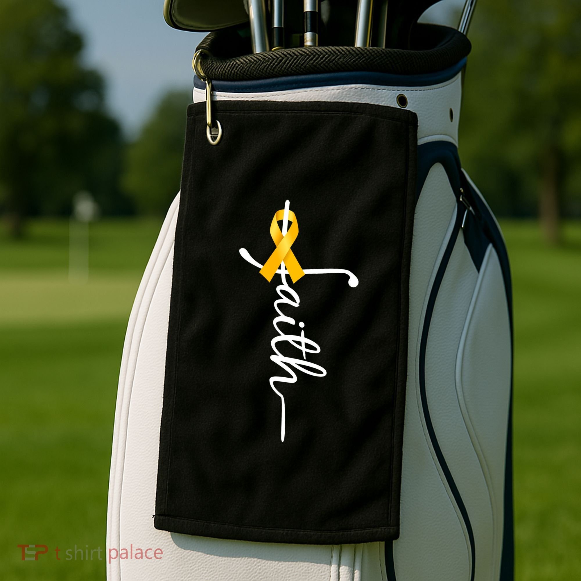 Fath Childhood Cancer Awareness Golf Towel