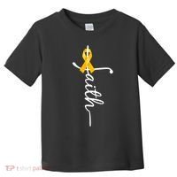 Fath Childhood Cancer Awareness Toddler T-Shirt thumb 0
