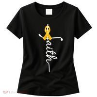Fath Childhood Cancer Awareness Women's T-Shirt thumb 0