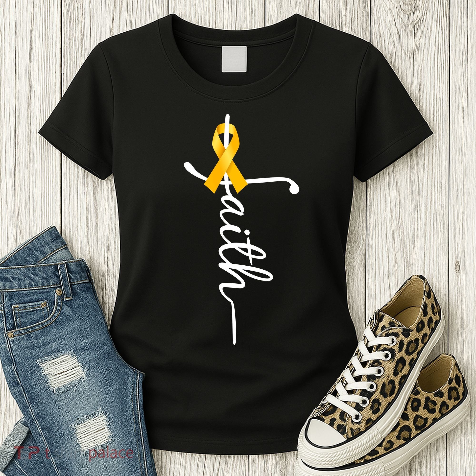 Fath Childhood Cancer Awareness Women's T-Shirt