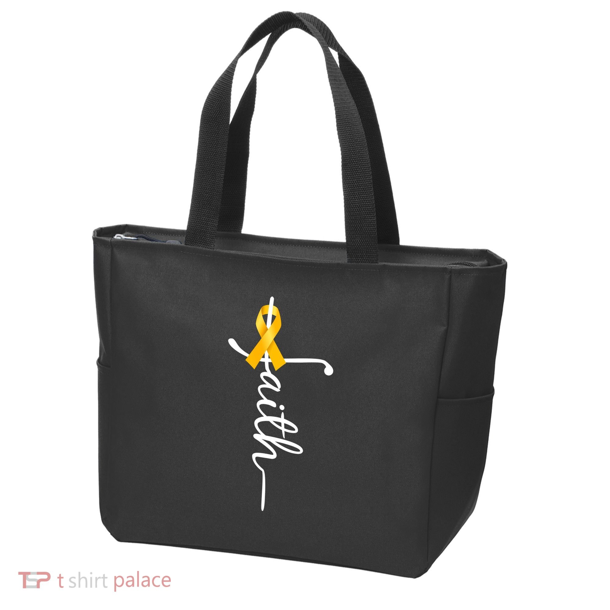 Fath Childhood Cancer Awareness Tote Bag