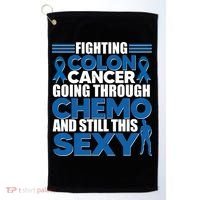 Fighting Colon Cancer Going Through Chemo And Still This Sexy Golf Towel thumb 0