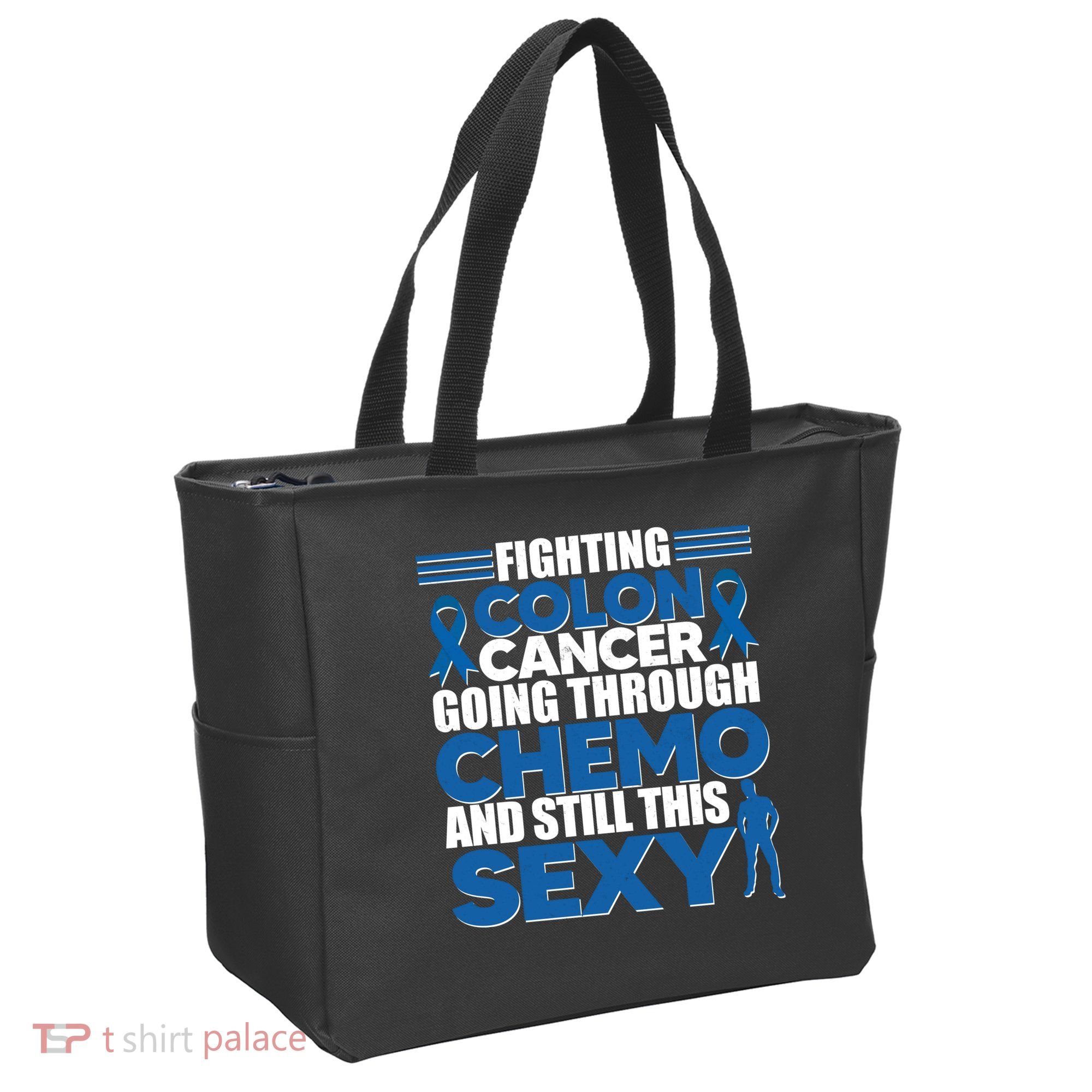 Fighting Colon Cancer Going Through Chemo And Still This Sexy Tote Bag
