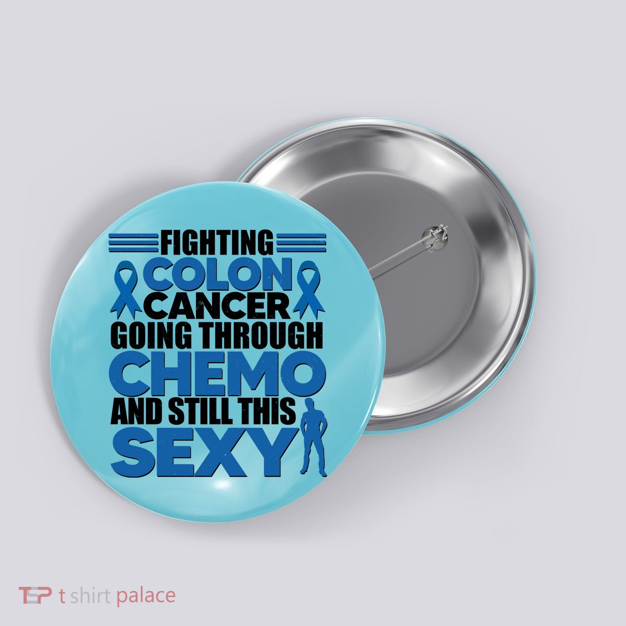 Fighting Colon Cancer Going Through Chemo And Still This Sexy Button