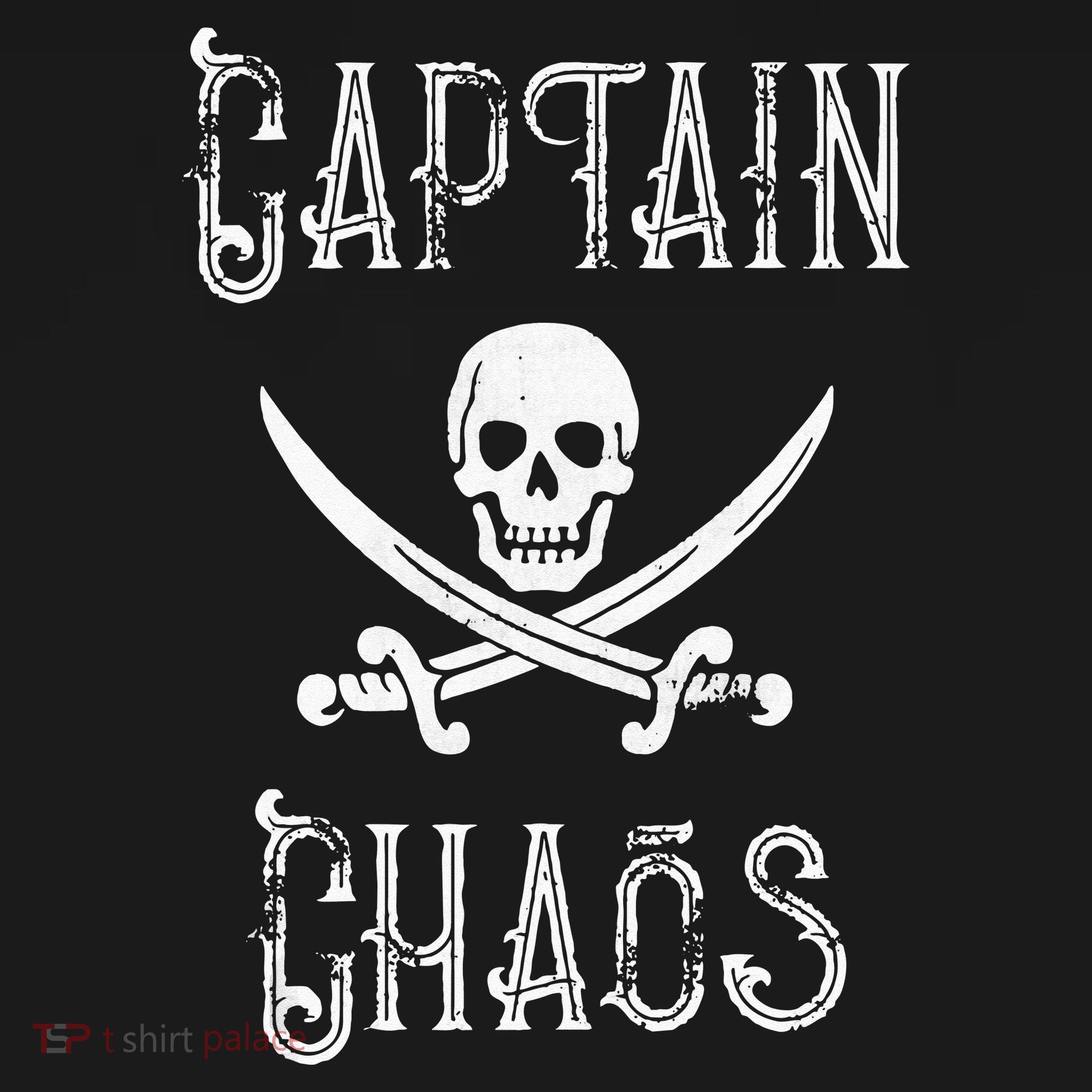 Funny Captain Chaos Retro Pirate Pontoon Boating Backpack