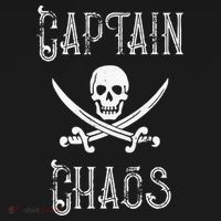 Funny Captain Chaos Retro Pirate Pontoon Boating Pajama Set thumb 2