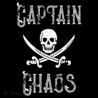 Funny Captain Chaos Retro Pirate Pontoon Boating Tall Long Sleeve Shirt thumb 2