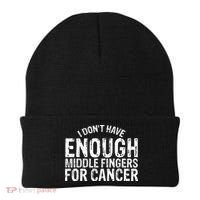 Funny Chemo Chemotherapy Battle Cancer Beanie thumb 0