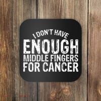 Funny Chemo Chemotherapy Battle Cancer Coaster thumb 0