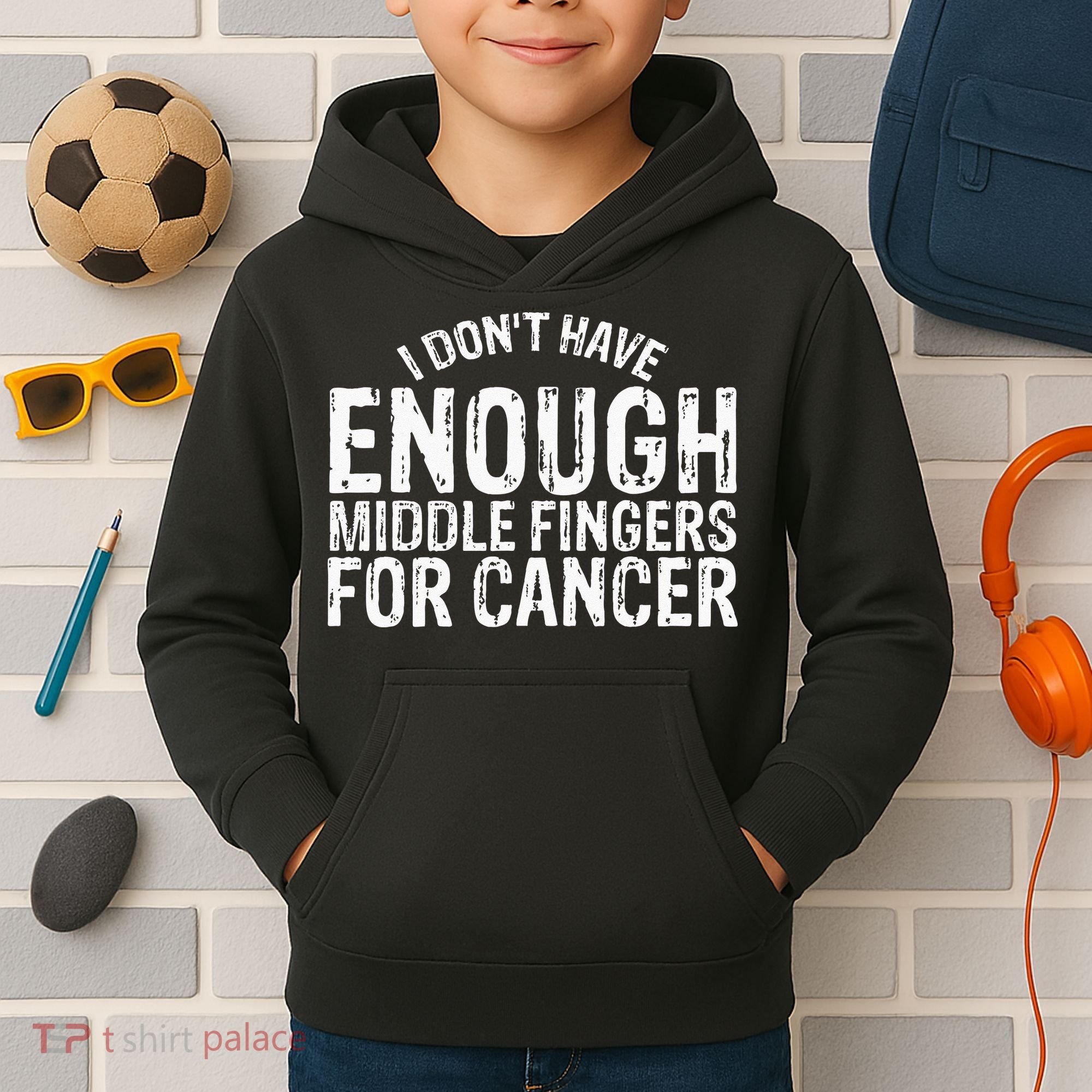 Funny Chemo Chemotherapy Battle Cancer Kids Hoodie