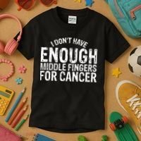 Funny Chemo Chemotherapy Battle Cancer Kids T-Shirt thumb 3