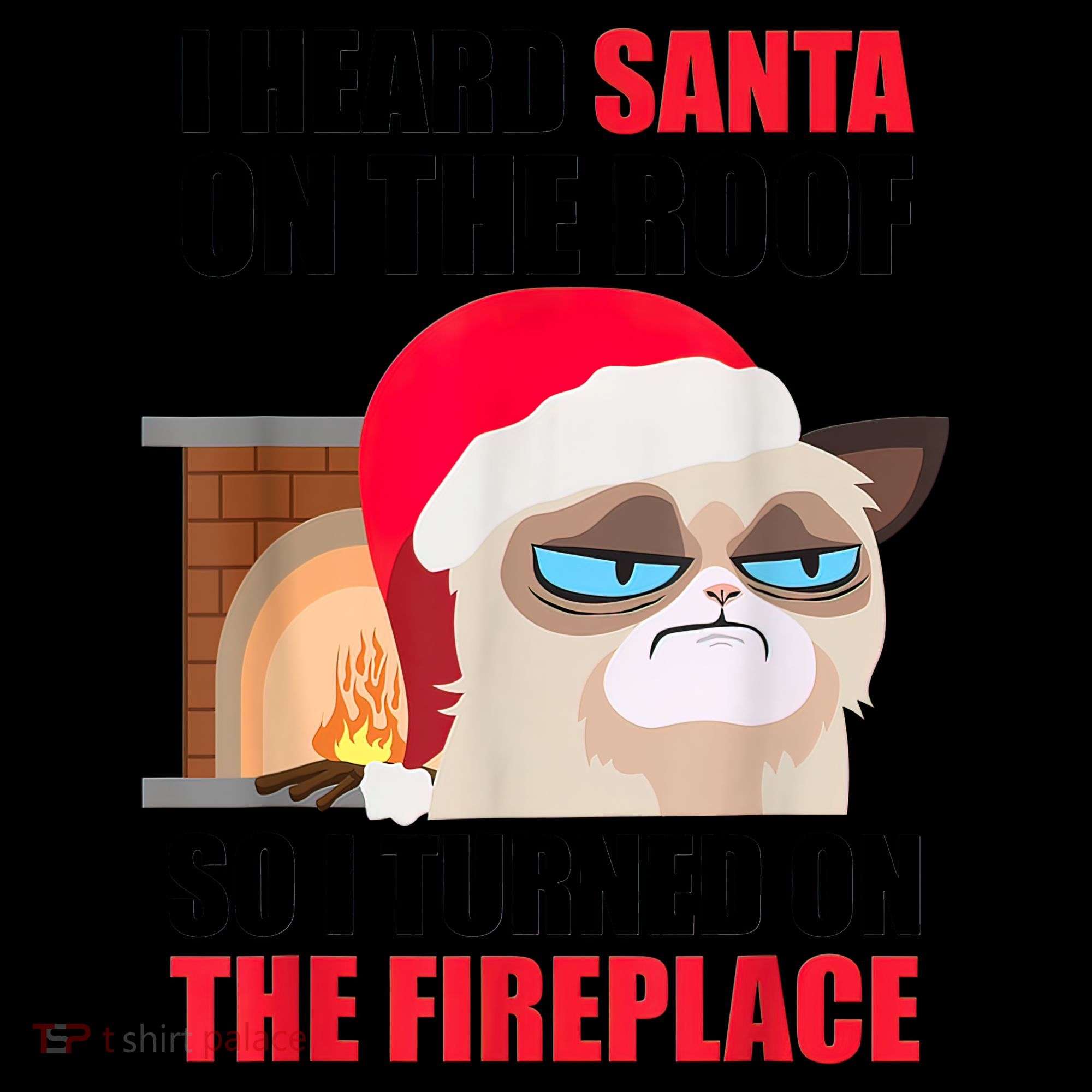 Funny Christmas Cat Hates Santa Grumpy Annoyed Cats Coffee Mug