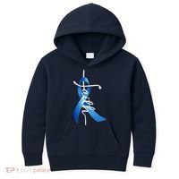 Faith Colon Cancer Cross Ribbon Kids Hoodie thumb 0