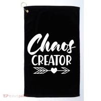 Funny Chaos Creator Golf Towel thumb 0