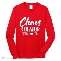 Funny Chaos Creator Long Sleeve Shirt thumb 0